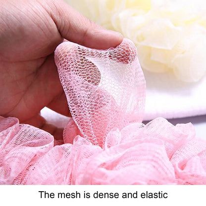 Back Scrubber for Shower, Long Handle Back Loofah Shower Brush, Soft Nylon Mesh Back Cleaner Washer, Bath Brush for Women Men, Exfoliating Body Scrubber for Elderly